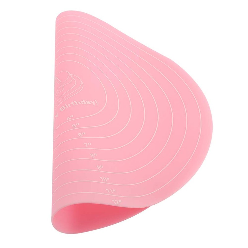 Tapete De Silicona Antideslizante Para Base Giratoria De Pasteles, Plato
