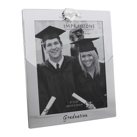 Widdop FS477 Graduation Picture Frame Silver Plated 8" x 10"