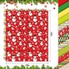 Whaline 12 Sheet Christmas Heat Transfer Vinyl Red Green Cartoon