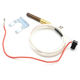 MDEOOSKY Thermopile Assembly for Gas Water Heater 750 Millivolt Thermopile Replacement Kit Replacement for Reliance Whirlpool A.O.Smith Kenmore State American Water Heater, 100112330 9007876 9007877