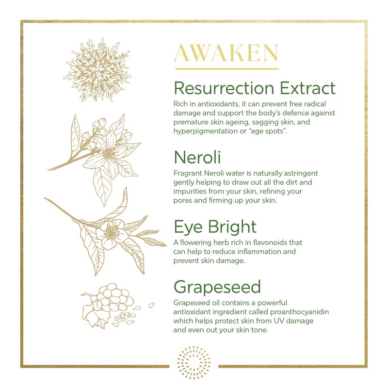 Dr Organic Evoke Awaken Radiance Day Cream, Hydrate, Even Skin