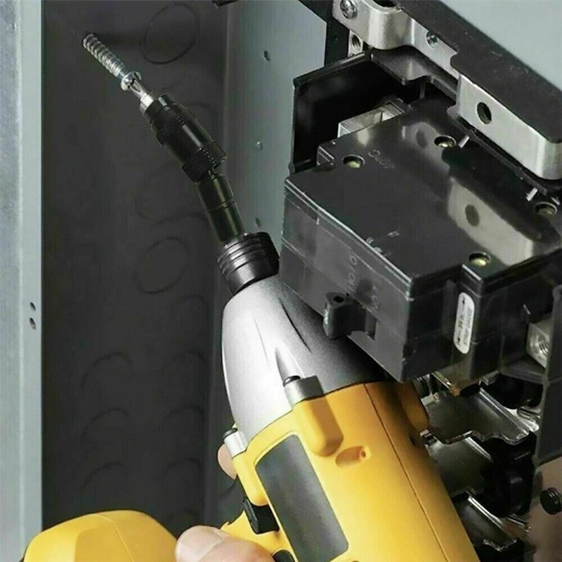 Magnetic Pivot Drill Bit Holder Steel Impact Pivoting Swivel Screw