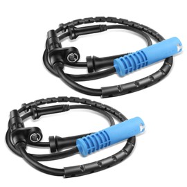 Frankberg 2 x ABS sensor wheel speed rear left right compatible with 5 Series E39 520 523 525 528 530 535 540 M5 2.0L-4.9L 1998-2003 Replace# 34526756376