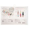 Cosmo LECIEN No. 542205 100 Naesan Embroidery Kit, Zip Pouch,