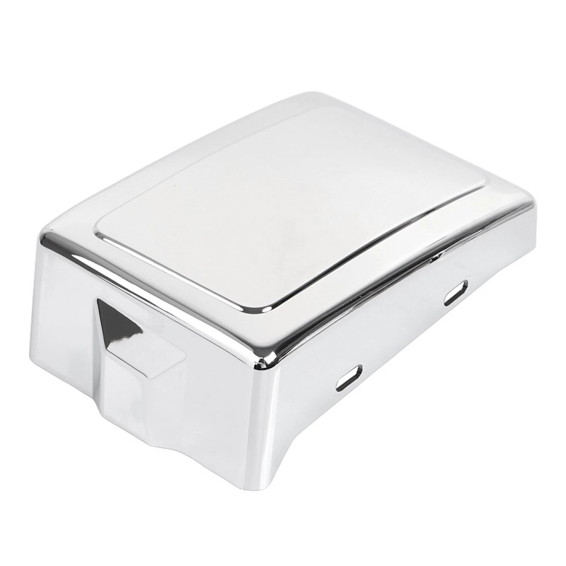 Unbranded Chrome Battery Box Side Cover For Harley Dyna Street