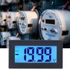 YB5135DB DC Digital Voltmeter LCD Display Voltage Meter AC100-240V Power