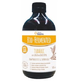 Blooms Bio Fermented Turmeric With Ginger And Black Pepper 500ml