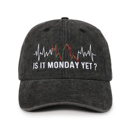 InnoBeta Stock Market Gifts for Men, Gifts for Stock Market Lovers on Birthday and Christmas, Adjustable Vintage Baseball Cap Washed Cotton Embroidered Hat