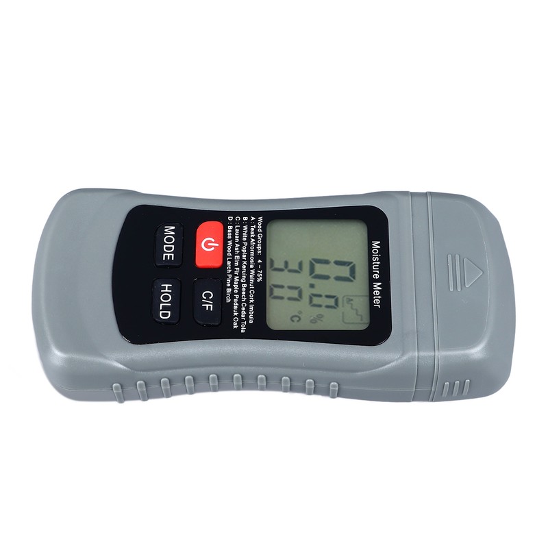 Pin Type Moisture Meter LCD Digital Display Moisture Detector for
