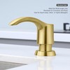 GAGALIFE Kitchen Sink Soap Dispenser with Large Bottle, Built in