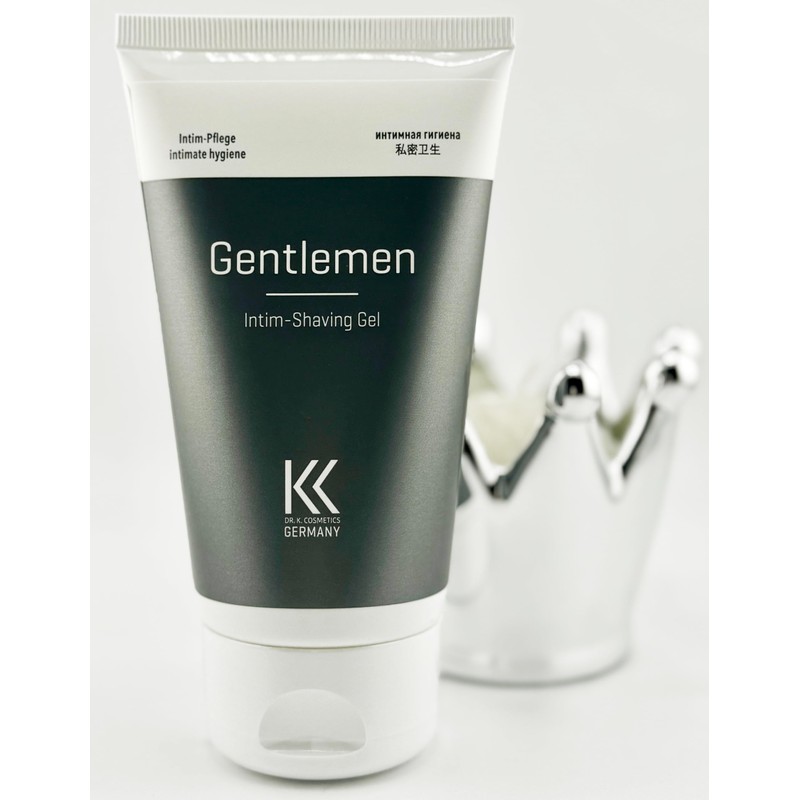 Gentlemen Intimate Shaving Gel, the first intimate shaving gel developed