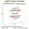 Habit Tracker Calendar,12 Monthly Habit Tracker Journal with Spiral Binding,Undated
