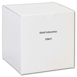 Ideal Electrical Tan Twister Wire Connector (30-641J), Jar of 500 — Smooth Twist-On Wire Nuts for 22 to 8 AWG with Swept Wings