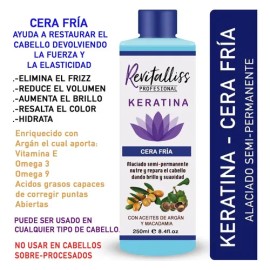 Tratamiento Keratina Brasileña Alaciado Permanente Kit 1 Lt