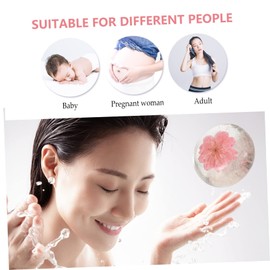 Beavorty Natural Acid Flower Soap Face Body Wash Essential Oil Infused Deep Cleansing Moisturizing Suitable for Men Women Hypoallergenic