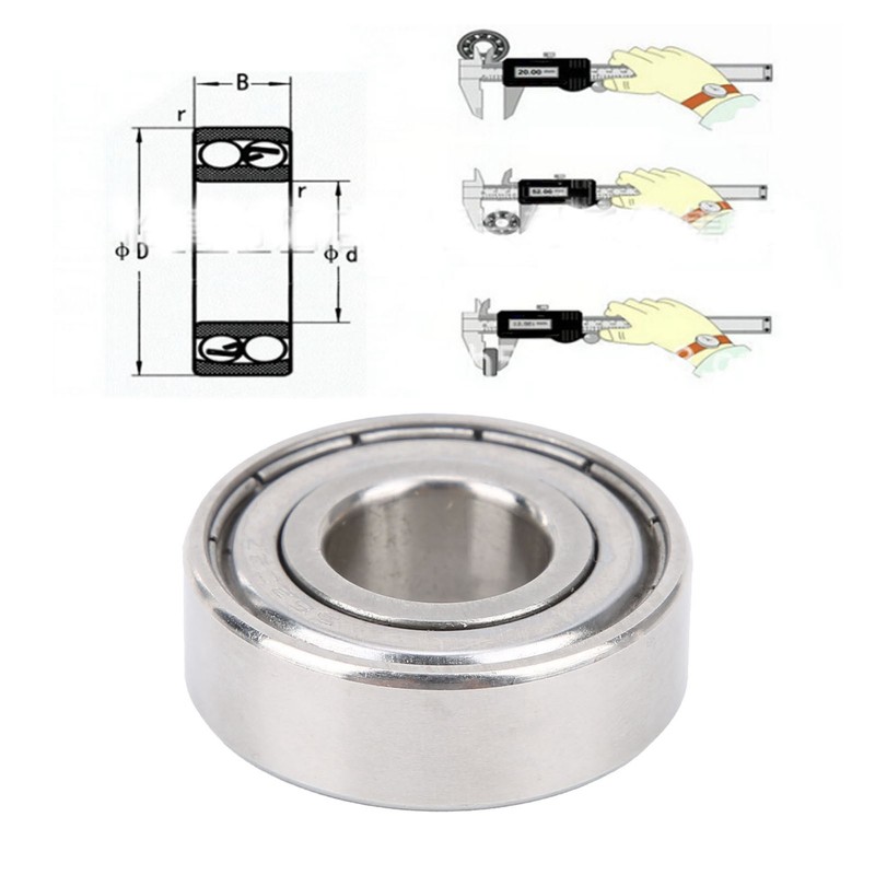 10Pcs Mini Bearing High Rotating Speed Double Shielded Machinery Parts