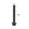 uxcell M4 x 40mm Carbon Steel Phillips Pan Head Machine