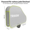 TRAVORA - Drawbar Cover Caravan - Reflective Caravan Protective Cover