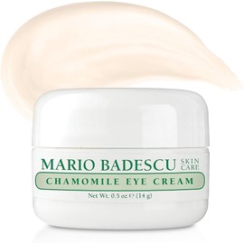 Mario Badescu Crema para ojos de manzanilla para pieles mixtas, secas o sensibles, cuidado de ojos lujoso y calmante formulado con aceites de vitamina A y E, paquete de 1, 14 gr