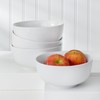 Euro Ceramica Essential Collection Porcelain Dinnerware and Serveware, 16 Piece