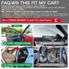 Ovege Car Window Shades Magnetic 2pcs Universal Car Window Screen