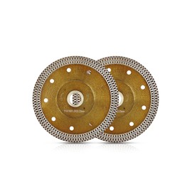 2Pc/Lot Super Thin Porcelain Blade 4.5" Diamond Cutting Blade for Granite Marble Porcelain Tile