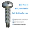 Self Drilling and Self Tapping Pan Head Phillips Screws (Pack