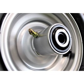 For Hustler (Set of 2) Hustler 13x5.00-6 Pneumatic assemblies. Fits Raptor SD & Fastrak