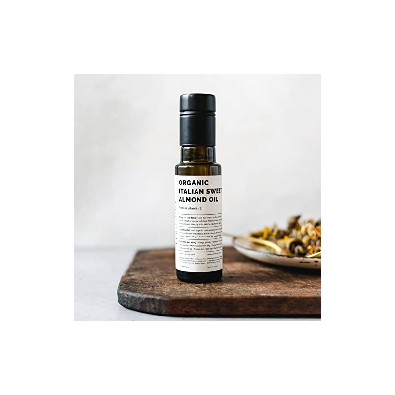 Erbology Aceite de almendra dulce orgánico prensado en frío, 100