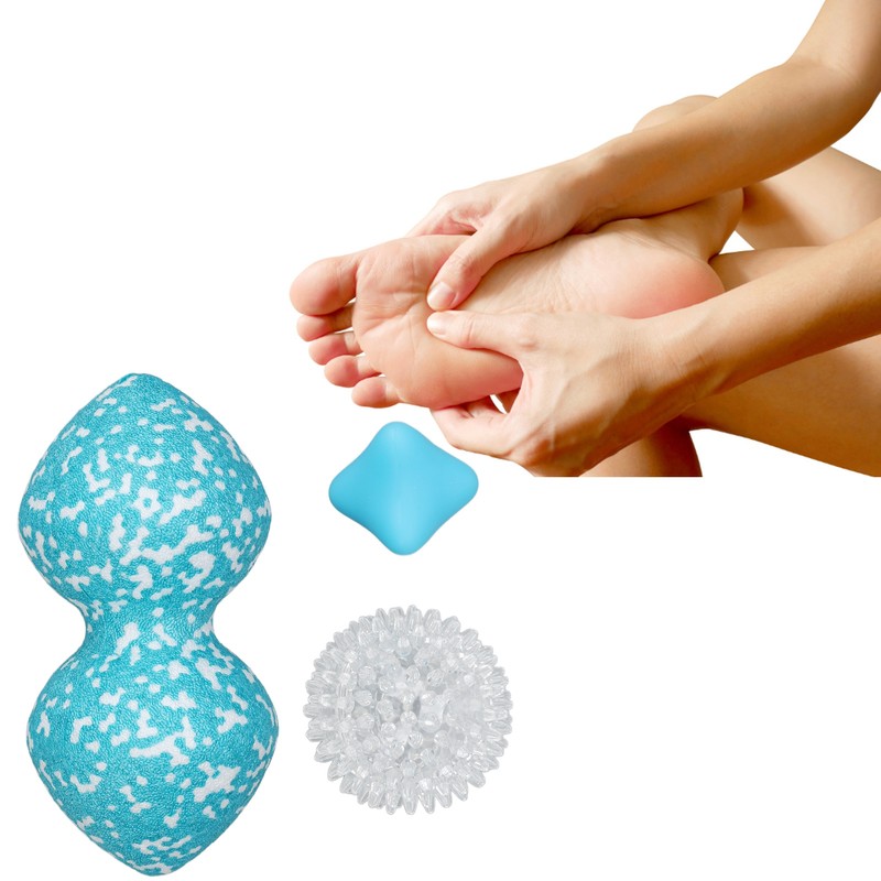 3pcs Massage Ball Set Myofascial Trigger Point Release Deep Tissue
