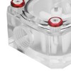 Water Flow Meter LeakingProof Transparent Acrylic Computer WaterCooled Rheometer