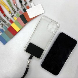 Smartphone Necklace Strap Tag Holder Neck Shoulder Necklace Strap Red 5ea