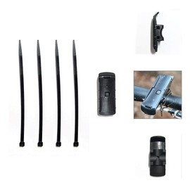 Ramtech Adjustable Bike GPS Handlebar Cart Mount for Bicycle, Compatible with Garmin Rino 610 650 650t 655t 700 750 755t Handheld GPS, BHMS