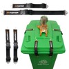 X-partner Heavy-Duty Bear Proof Trash Can Locks - Animal-Proof Garbage