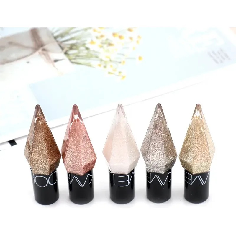 Delineador Liquido Ojos Lookave Glitter Diamante Indeleble Mermaid 04 Mate
