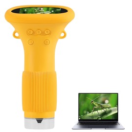 Crspexi Microscope, Digital Microscope,Holding Magnifying Glasses，2’’ IPS,2 MP,4 Zoom Buttons,1000x Magnification,Observe Circuit Boards/Plants/Coins/Hair/Insects,Christmas,Birthday,Edu Gifts.