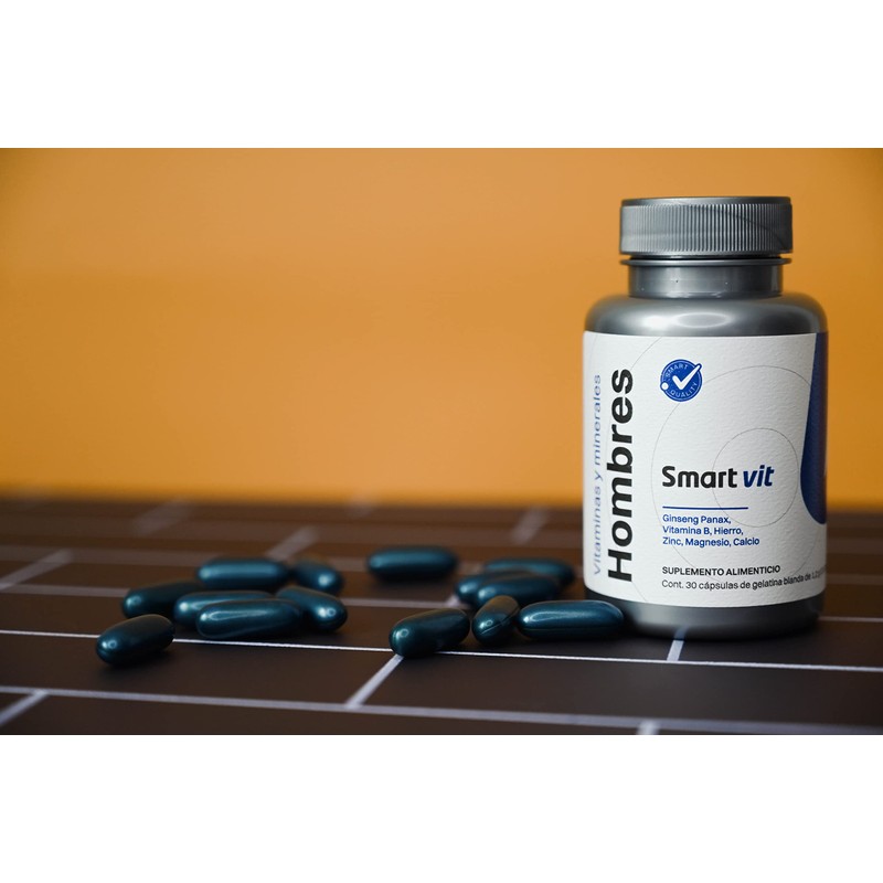 Smart Vit | Vitaminas y Minerales Hombres | 30 capsulas