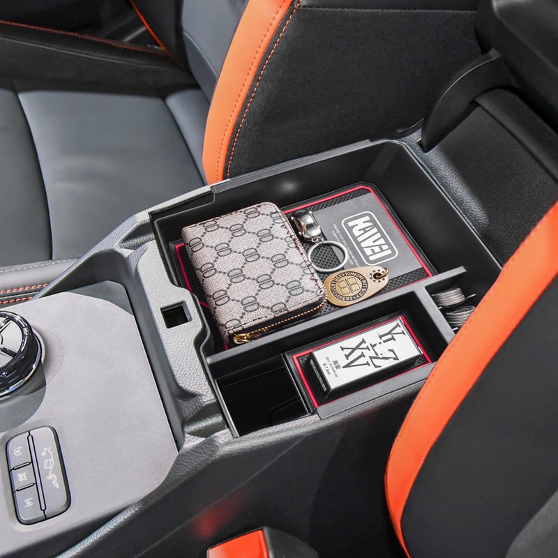 HGWEI Center Console Organizer Tray Compatible with 2024 2025 Ford