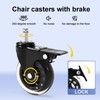 Frassie 28 Inch Heavy Duty Office Gaming Chair Metal Base