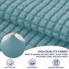 SUBRTEX Stretch Couch Arm Covers Set of 2, Checkered Sofa