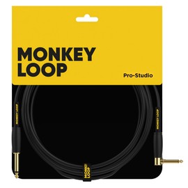 Monkey Loop Pro Studio Silent Cable Jack Mono Jack Acodado 5 Metros