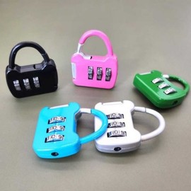 Mini Dial Lock Green Locker Lock 3ea