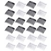 24 Pieces Small Hair Side Combs Plastic French Teeth Hair