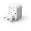 Hama Multiple Plug for Socket, 1 USB-C PD, 1 USB-A,