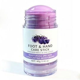 Urea Foot Care Stick, Foot Cream Moisturizer for Dry Cracked Feet, Knees, Elbows, Hands,Moisturizes and Hydrates the Dry Skin,Callus Remover & Skin Softener (Lavender, 1PACK)