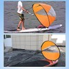Wind Sail, PVC Foldable Board Wind Sail with Transparent Window