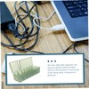 LABRIMP Desktop Cable Management Box Slots Wire Organizer for Cords