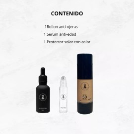 Om Style Kit Rutina Antiedad Ácido Hialurónico 3 Pasos Arrugas Ojeras