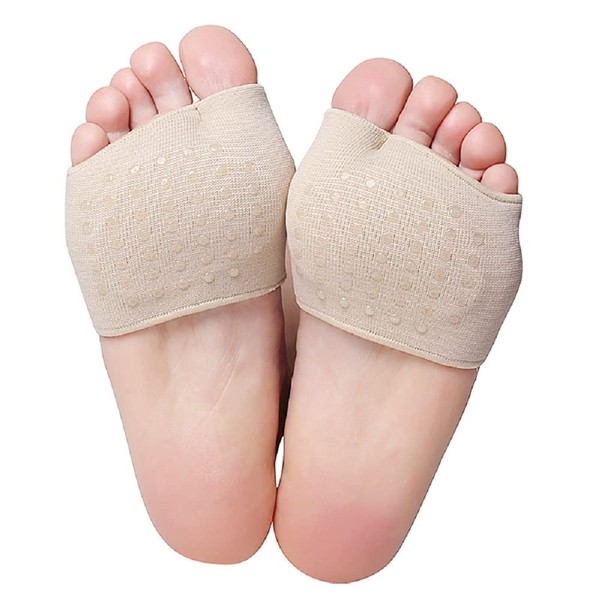 Metatarsal Pads Padding for Bunion Foot Cuffs Forefoot Pad Non-Slip Calluses Blisters Morton's Neuroma Bunion Pain Metatarsalgia Pain Relief 1 Pair