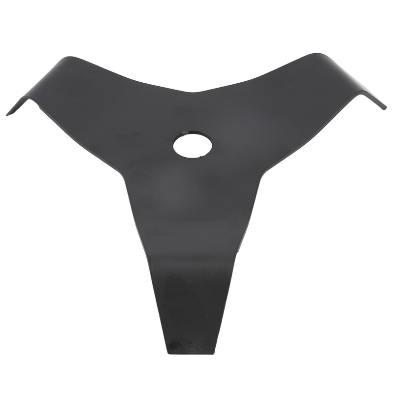 Black Weed Wacker Blades 3 Teeth Carbon Steel Brush Cutter